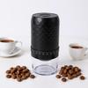 Portable Electric Coffee Grinder Ceramic Burr Cordless Rechargeable for Travel Camping