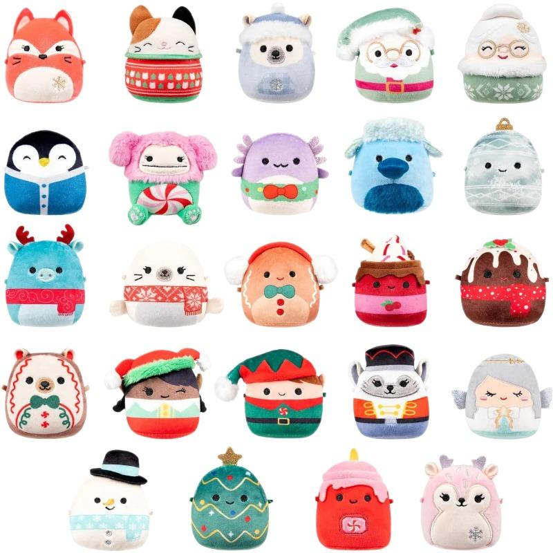 2025 Christmas Mini Animal Toys - 24 Days Micro Cute Animal Figures Toy Kids Advent Calendar,Mini Animal Model for Kids Boys Girls