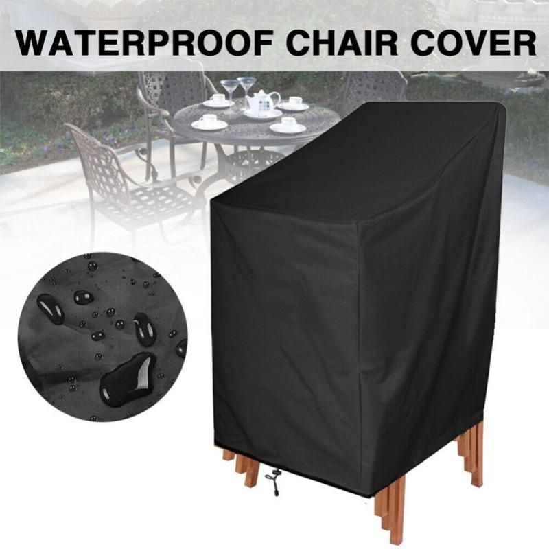 Courtyard Chair Cover 210D Oxford Fabric Waterproof Outdoor Chair Cover, Suitable for Garden, Lawn, Deep Seat
