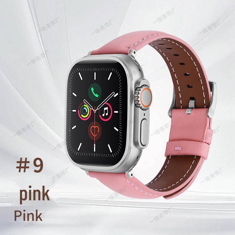 Echtes Leder Mikrofaser Apple Watch Armband für iWatch