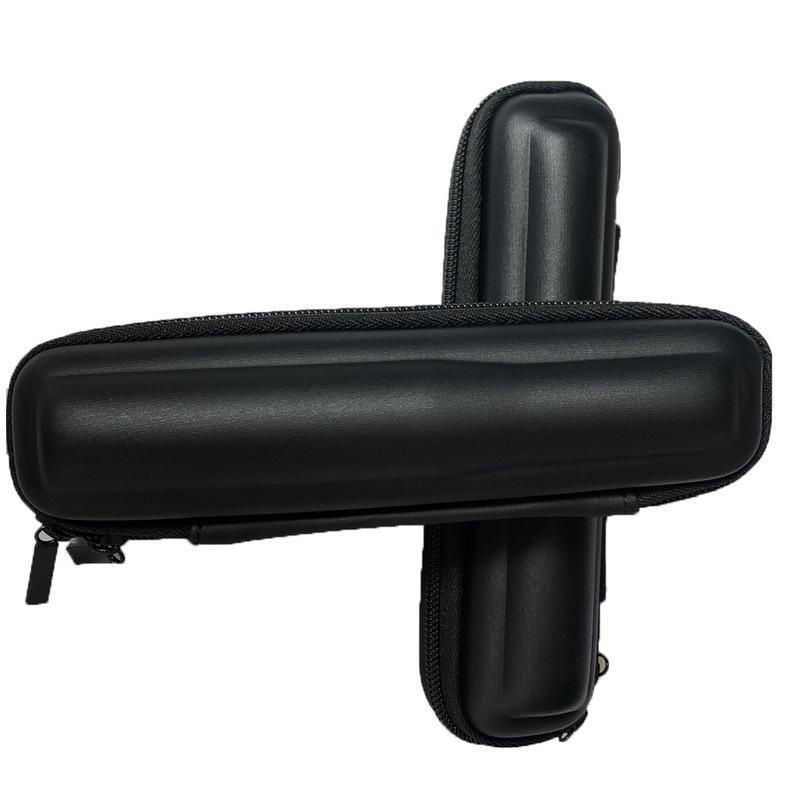 1Pcs Mini Slim Case Black Leather Case Small Ego Carry Bag For Pen Lighter Tobacoo Pipe Tool Accessories For Zipp