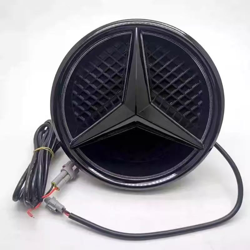 Auto Kühlergrill Emblem Stern Plakette, Frontgrill Logo für Mercedes Benz W204 W205 X253 X156 W176 W177 W167 W246 W117 X167, Zubehör