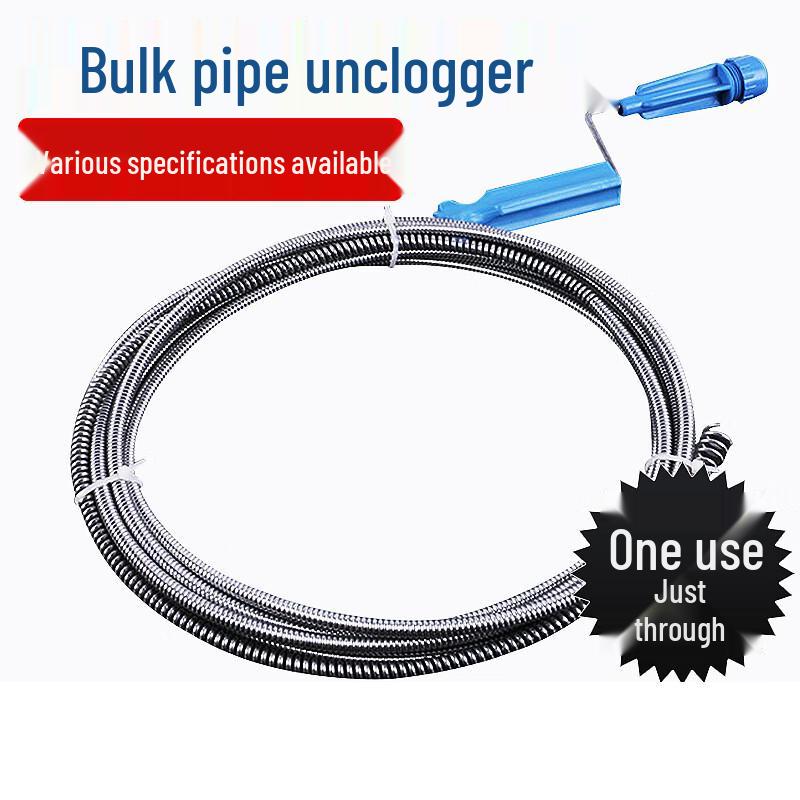 Hand-cranked Drain Unclogger