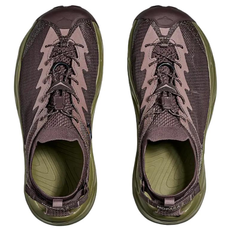 HOKA ONE ONE HOPARA 2 River Trekking Shoes Men's Purple Green 1147650-WNTW