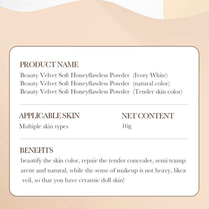 Makeup SADOER Velvet Flawless Powder Brightening Skin Tone Light Grooming Concealer Air Cushion