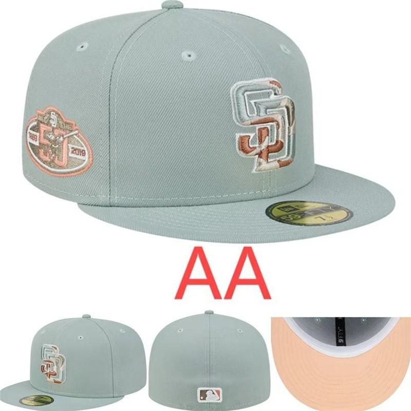 AA Quality Fitted Baseball Caps 3D Embroidered Men Sports Outdoor Use