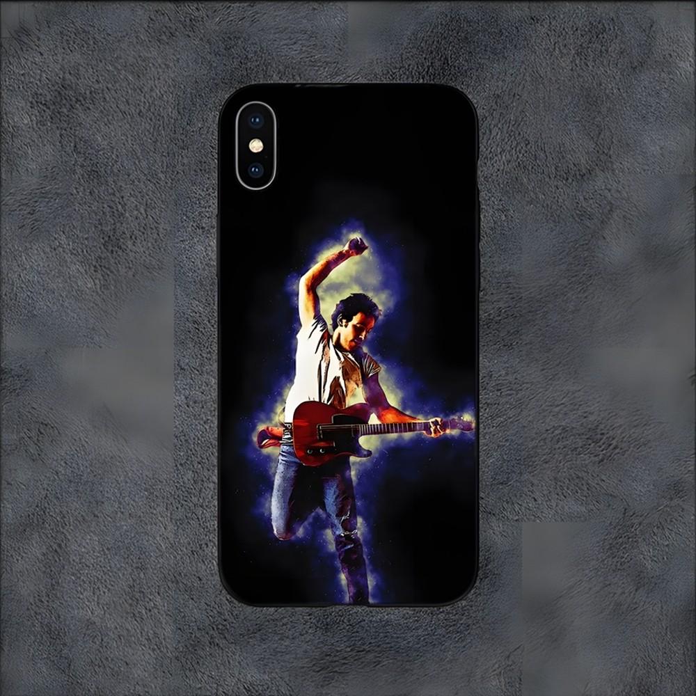 Bruce Springsteen Phone Case For Samsung S21,S22,S23,S30,Ultra,S20,S30,Plus,S21 Fe,10,9,5G Silicone Cover