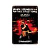 Bruce Springsteen Kapela Dekorácia Plagát Vintage Plechová Tabuľa Kovová Tabuľa Dekoratívna Doska pre Pub Bar Pánska Jaskyňa Klub Nástenná Dekorácia