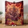 The Iron Giant Flannel Blanket, High quality Comfortable for All Seasons, Home Decor, Warmth and Comfort