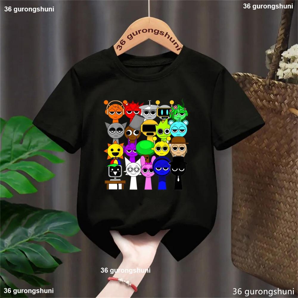 Anime game children s T-shirt cartoon short sleeved top 150