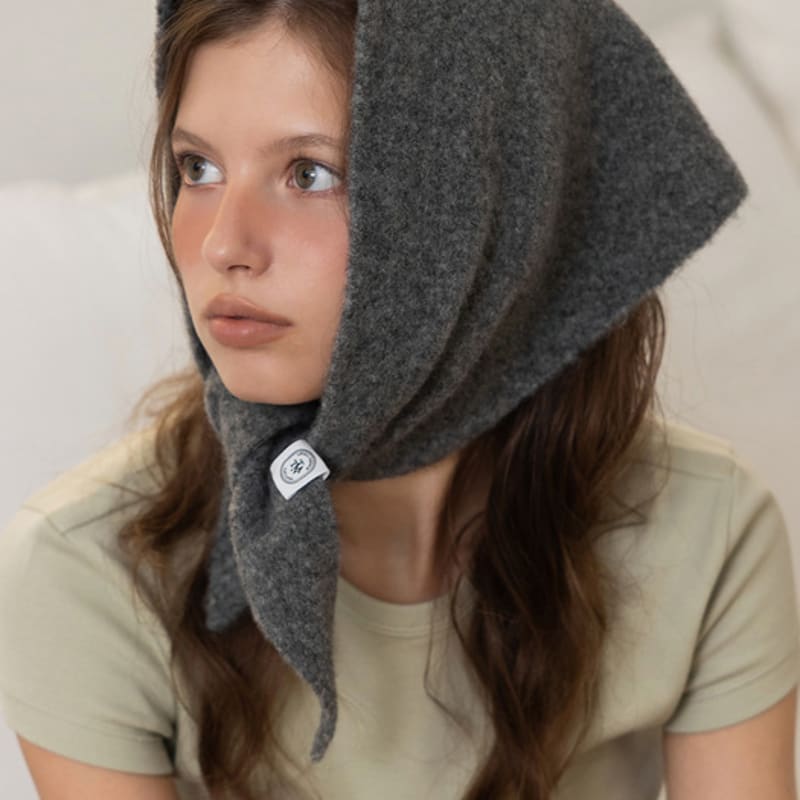 TATIANA Wool Blend Triangle Petite Muffler MF8133 8 Colors