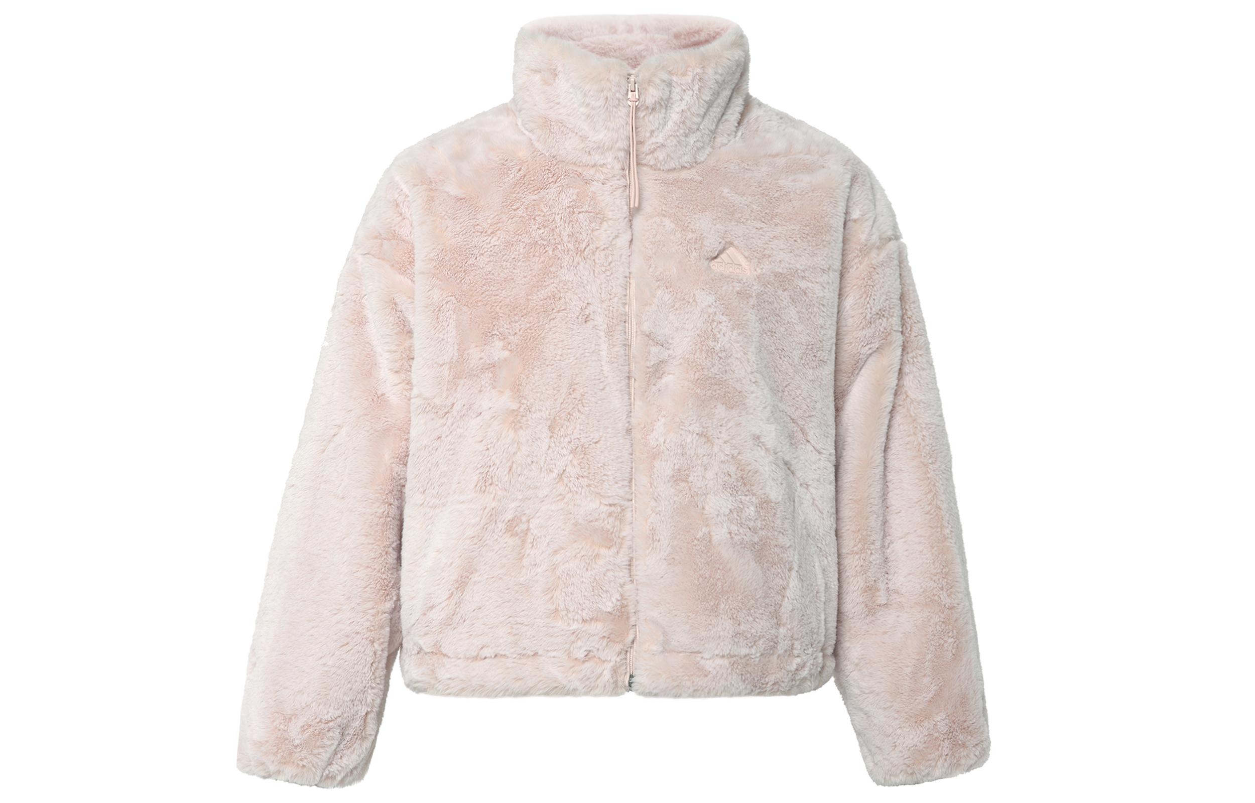 Adidas Dance Velvet feel Coat Women s Pink JJ1080 M（165/88A）