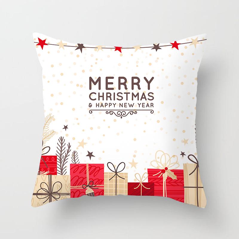 Home Furnishings Christmas Simple Sofa Pillow Cases