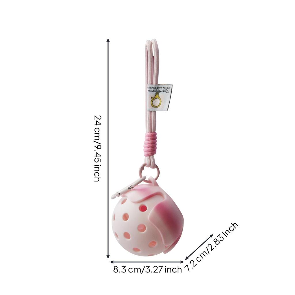 Ornament Lightweight PickleballThemed Hanging for Backpack Decoration, Key Chain Accessory