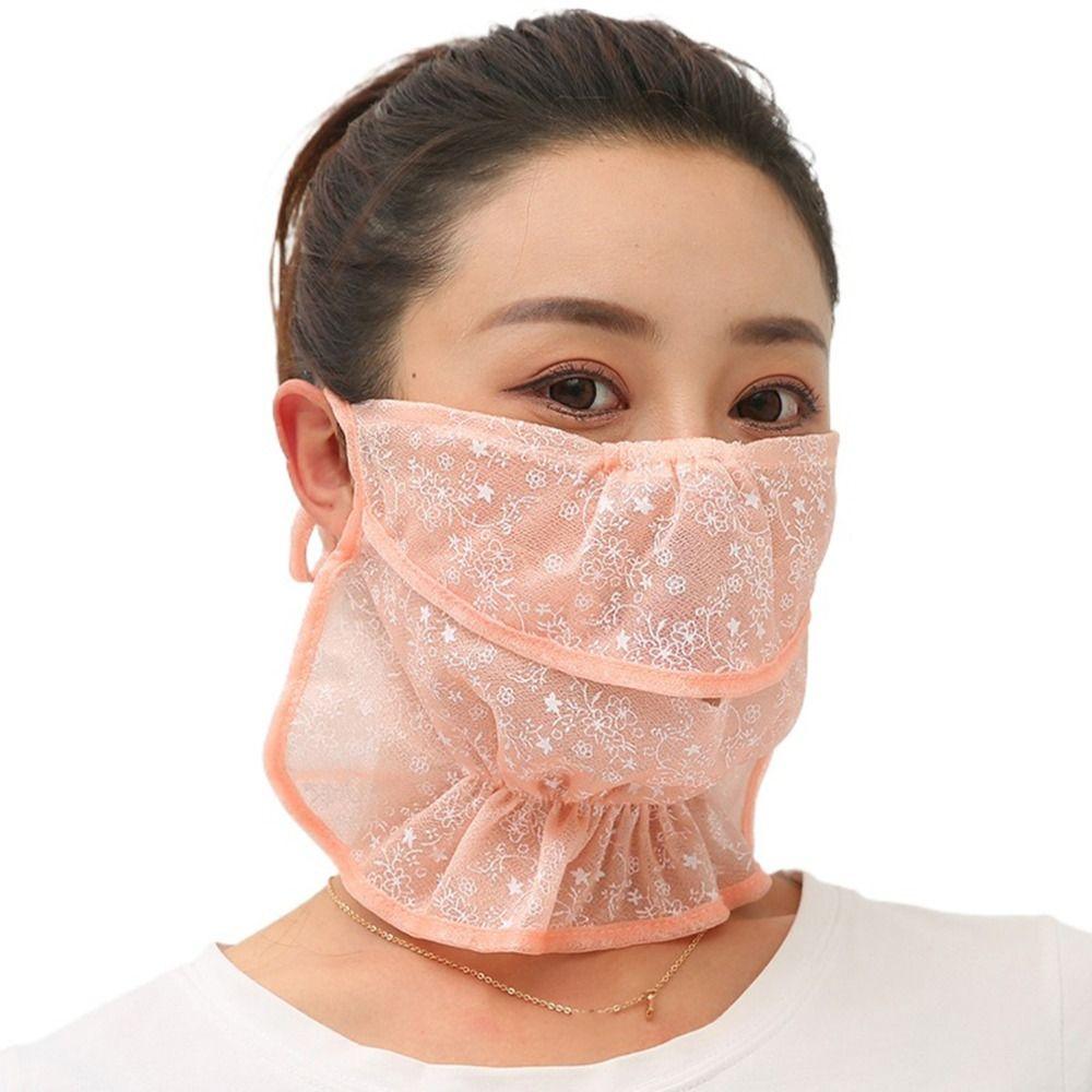 Crème solaire Pêche en plein air Protection UV Soleil Sports Masque en soie glacée Foulard pour le cou Foulards pour le visage Couverture pour le visage