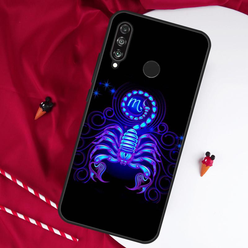Twelve Constellations For Huawei Nova 12s 11i 12i 7i 8i Y73 Y70 Y90 Y60 Y72 Y61 Y91 9 10 SE P30 Pro P40 Lite Case