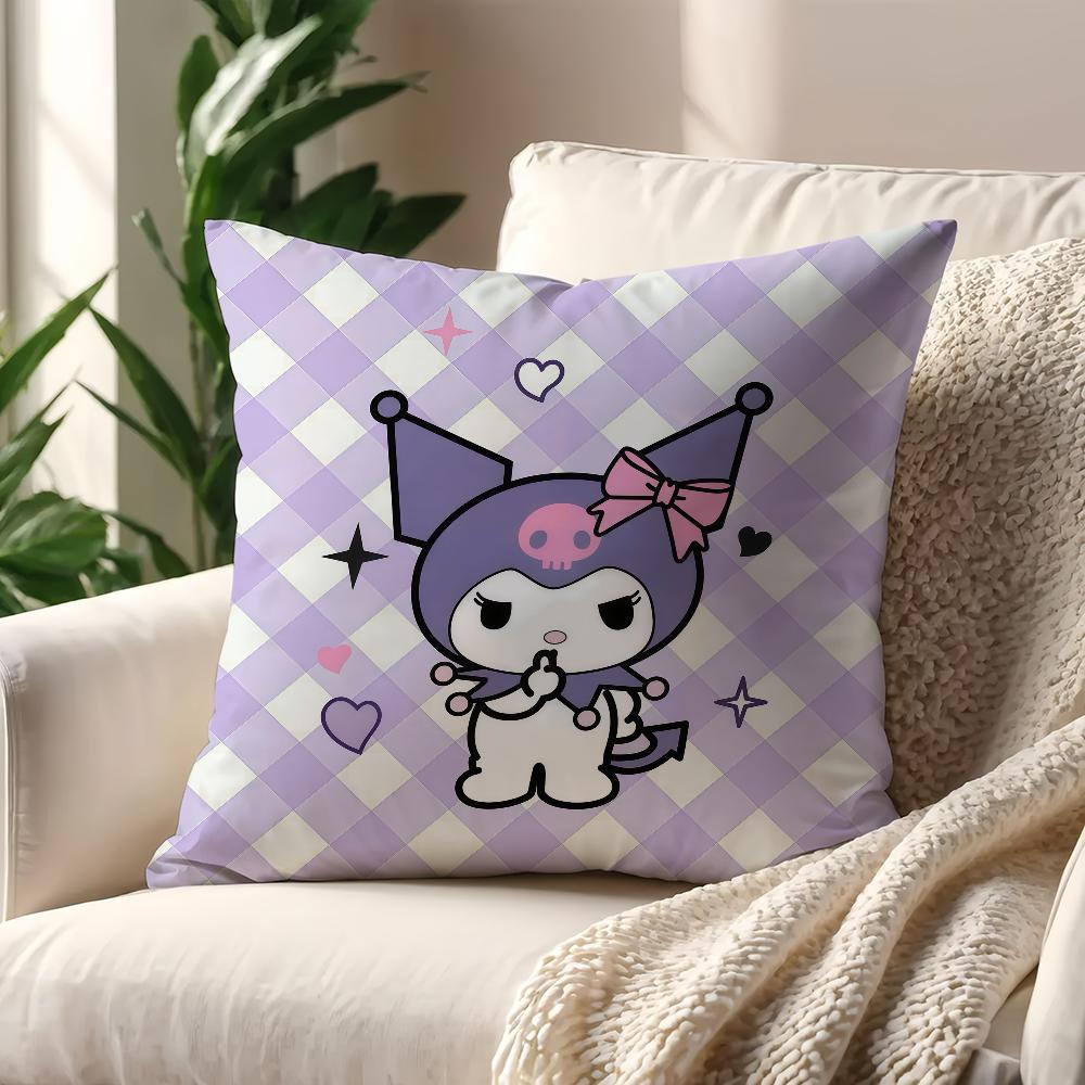 Kawaii KKuromiS cushion cover For Pillow Printing Sofa Decoration Home Car Room Coffee Shop Office Nordic Simplicity