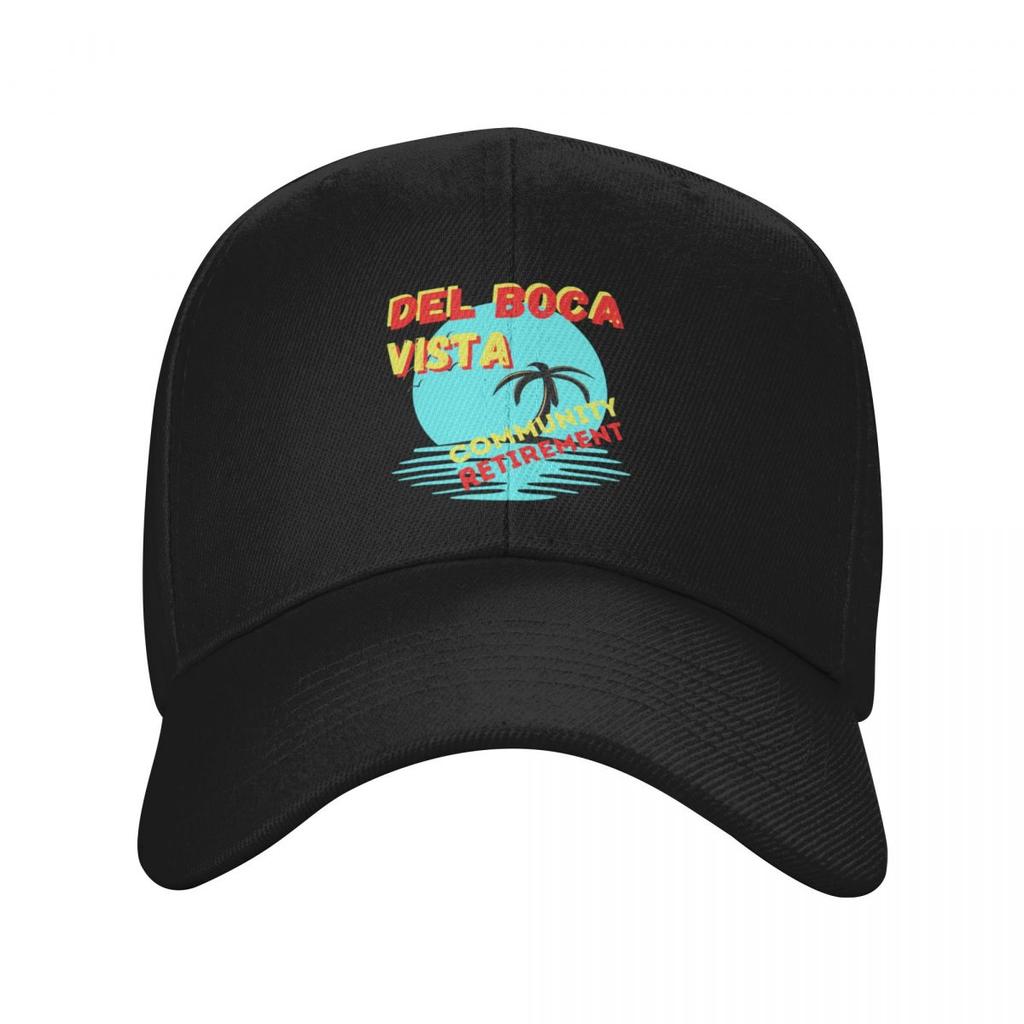 Del Boca Vista Faded Baseball Cap Trucker Hat Sunhat Luxury Brand Golf Hat Mens Hats Women's