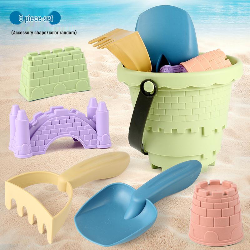 Kids' Beach Sand Toy Set: Bucket, Shovel, Hourglass & More for Outdoor Fun