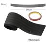 SEAMETAL Universal Carbon Fiber Car Trunk Door Guard Strip Auto Sill Plate Protector Rear Bumper Guard Rubber Mouldings Strips
