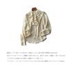 Round Elegant Long Solid Loose Perfect for Going Summer [CCGGOWMM] Women's Blouse, Collar, Ruffle, Shirt, Striped, Sleeve, Formal, Lightweight, Color,