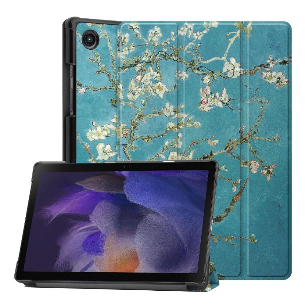 For Samsung Tab A9 2023 Case Premium Leather Tri Fold Stand Cover for A9 Plus Tablet Shockproof Protective Sleeve
