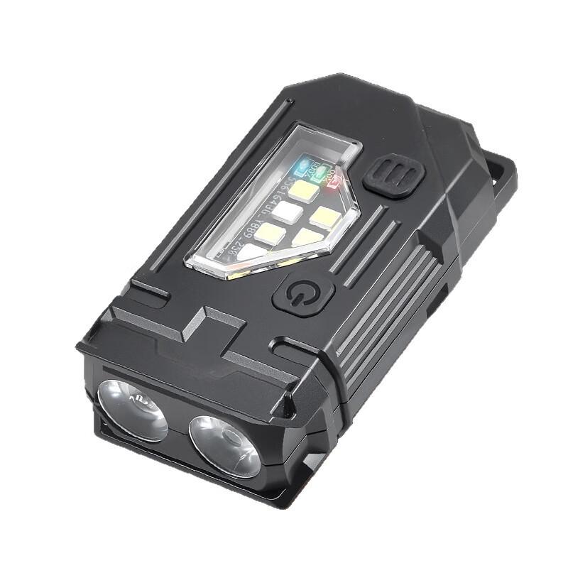NuFeng Rechargeable LED Clip-on Work Flashlight