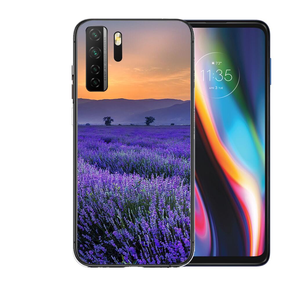 Capa Macia Cor Lavanda e Preto O Pooh Para Huawei Nova 8 7 6 SE 5T 7i 5i 5Z 5 4 4E 3 3i 3E 2i Pro Capa de Celular capas