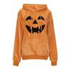 Sweat-shirt à capuche en peluche à manches longues pour homme