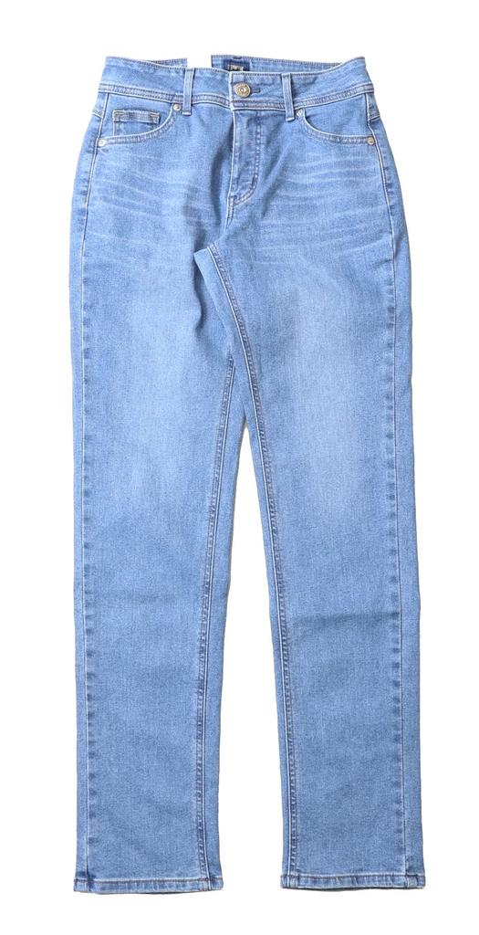 Edwin ME403 Light Blue Denim Loose Straight Made In Size 30 Women's Pants, Fit, Fit, Japan,