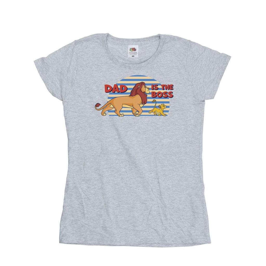 Disney Womens/Ladies The Lion King Dad Boss Cotton T-Shirt