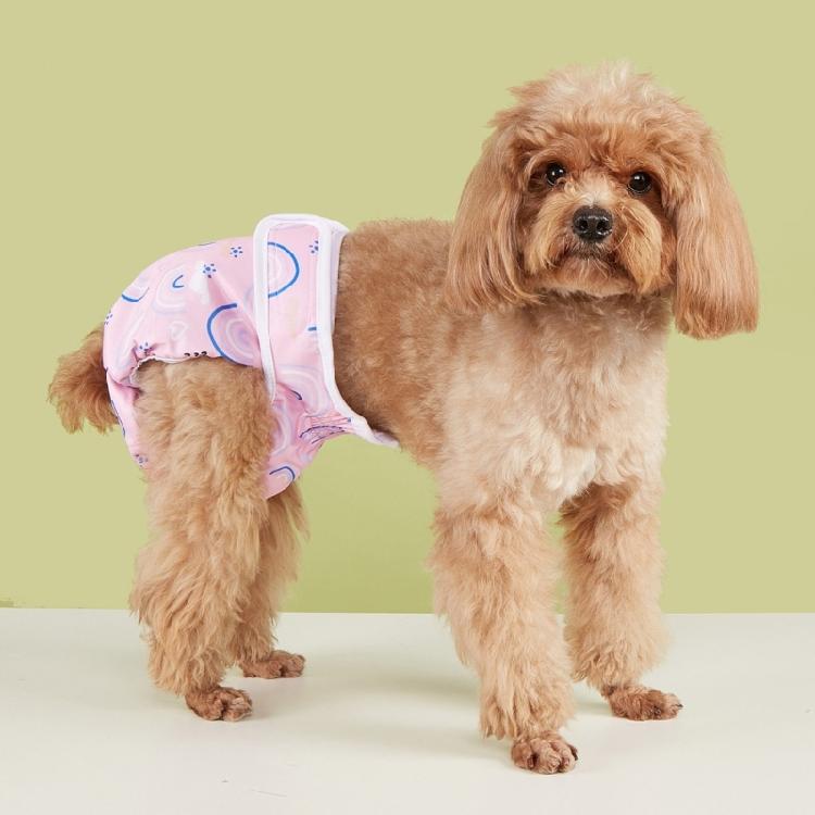 Dog Physiological Pants Sanitary Underwear Belly Bands Nappies Leak Proof Belly Dog Heat Protecting