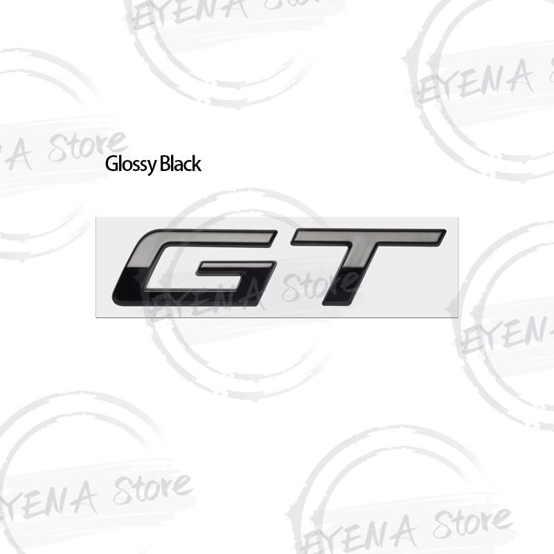 UNYG8 GT Logo 2025 Neue Schrift Metallplakette Aufkleber Auto Kofferraum Heck Karosserie Emblem Für Peugeot 308 208 3008 408 2008 4008 5008 508 RCZ