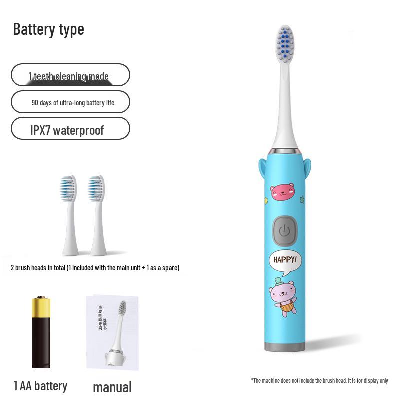 Universal Wireless Rechargeable Sonic Electric Toothbrush for Adults & Kids