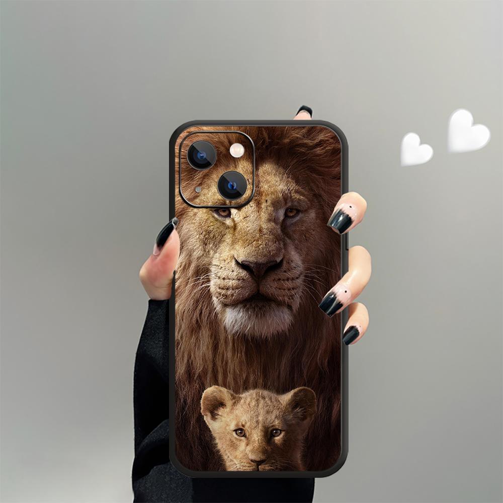 Husă Telefon Model Cool Regele Leu Pentru iPhone Samsung Galaxy Redmi Xiaomi Note S A 16 15 14 13 12 11 20 21 22 23 53 54 Pro Plus Ultra Husă Silicon