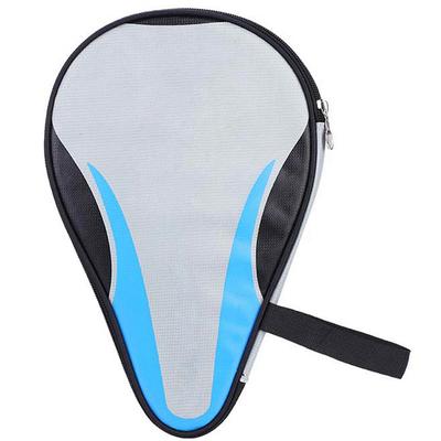 Tischtennisschläger Schlägertasche Oxford Ping Pong Hülle Wasserdicht Staubdicht Vollständiger Schutz Blau