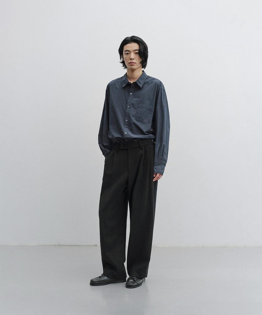 ANOTHER OFFICE Santiago Mild Slacks (Black)