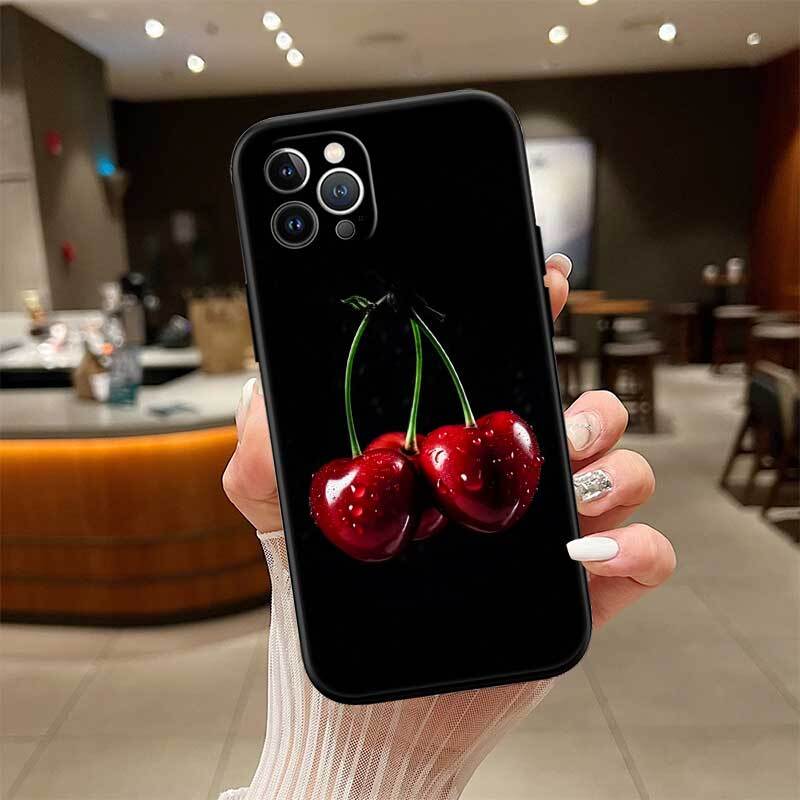 Cherry summer fruit Case for Samsung M55 M35 M15 A02 A05S A05 A06 A15 A12 A13 A10 A16 A20 A22 A24 A25 A30 A31 A32 A33 A35 A42 A50