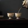 Wood-fired Porcelain Dunhuang Apsaras Teacup Traditional Tea Bowl Tea Cup Set Tea-tasting Fragrance Cup Chazhan Master Cups Gift