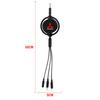 Car Mounted Telescopic Three In One Mobile Phone Charger For Mitsubishi ASX Lancer Pajero Outlander L200 EVO Lancer EX