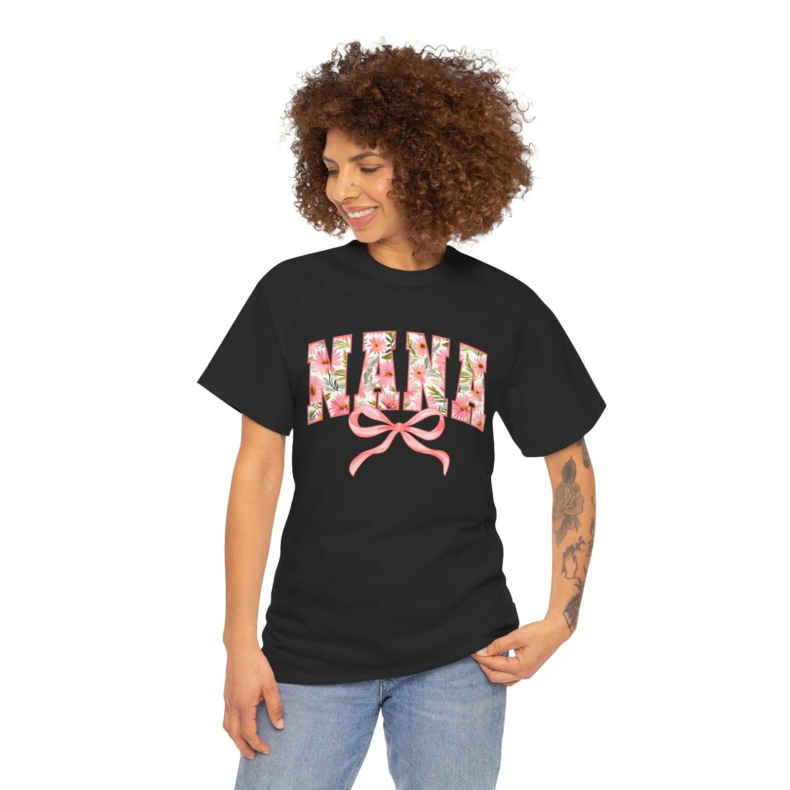 NANA Floral Aesthetic T-Shirt | Vintage Botanical T-Shirt | Nature Lover Shirt S
