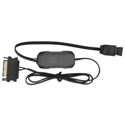 5V 3Pin ARGB Controller Mehrere Beleuchtungsmodi Manuelle Steuerung RGB Lüftersteuerung SATA Stromversorgung