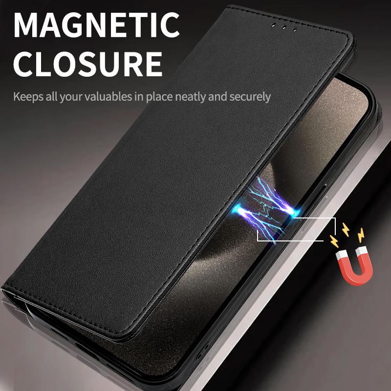Magnetic Flip Phone Case for Google Pixel 6A/7A/8A - Drop-Proof 5G Protective Cover
