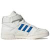 adidas Forum Mid Białe Niebieski Ptak Buty Unisex Cloud-White Złoty Metalik Guma GX1021