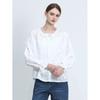 Ozoc 3d Flower Embroidery Pattern Long Sleeve Blouse Ozoc 001