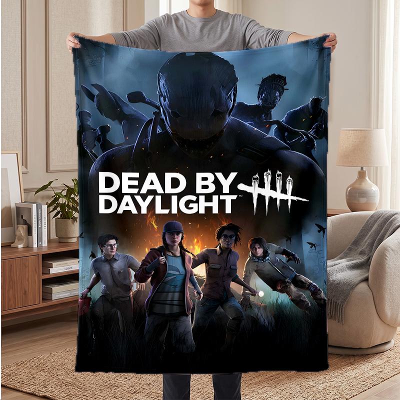 Dead by Daylight Soft Warm Flannel Blankets Comfortable Blanket for Home Decoration Gifting