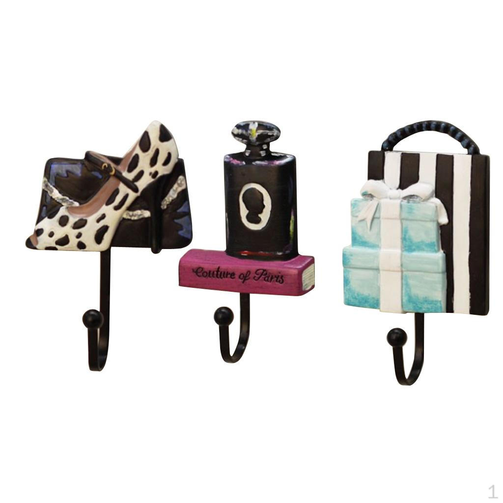 

Clothes Hanger Coat bag rack storage Hooks F