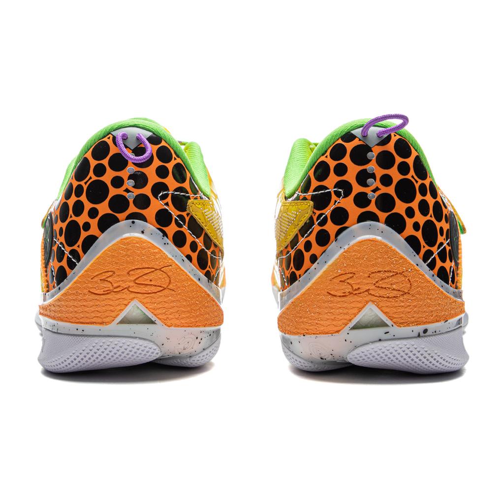 Li Ning Wade 808 4 Ultra Cushioning Abrasion Resistant Lightweight Rebound Low top Basketball Shoes Men's Yellow ABAU031-13