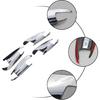 Chrome Door Handle Inserts Cup trim Fit For Mercedes-Benz C W204 GLK X204 ML GL GLS GLE Class W166 X166 2013 2014 2015 2016 2017 2018