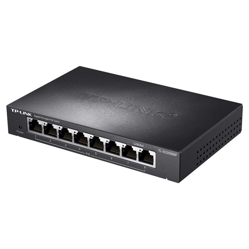 Tp-Link TL-SG2008MP 8-Port Gigabit Web Managed PoE Switch